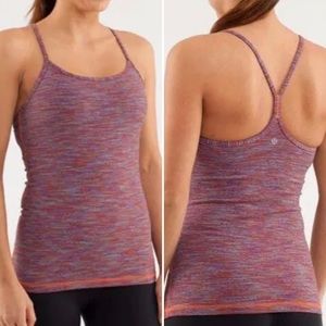 Lululemon Wee Are From Space Black March Multi Power Y Tank 4